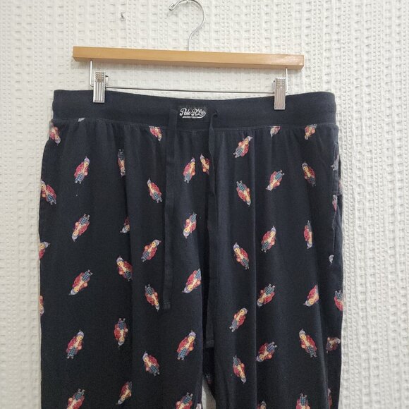 Polo Ralph Lauren Men’s Pajama Joggers XL Navy Allover Polo Bear Print Lounge - Picture 5 of 10